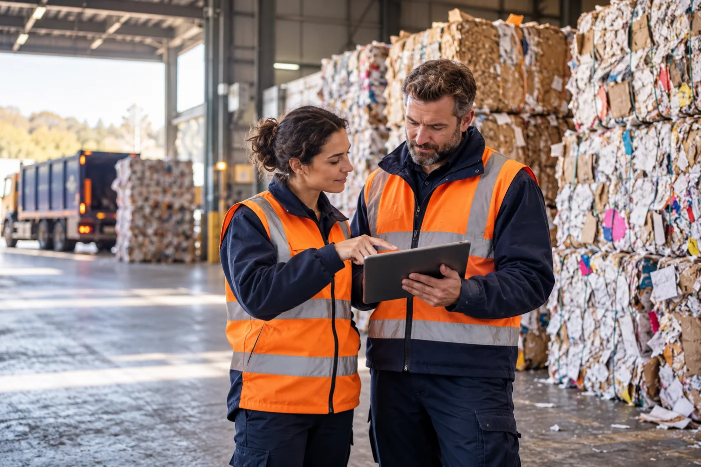 Waste management software — illustrative photograph